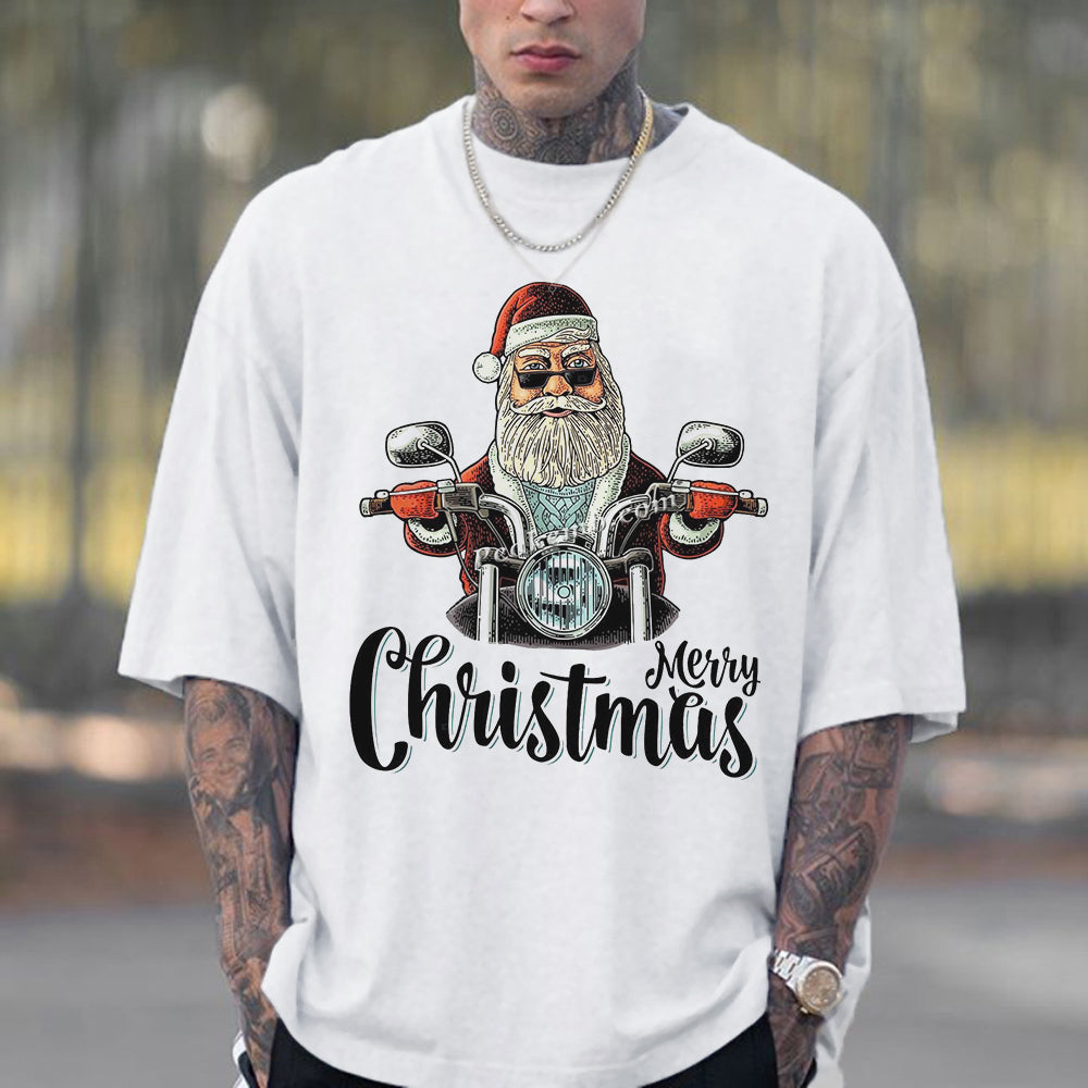 Oversized christmas t shirt sale