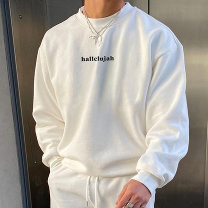 Hallelujah Men's Crew Neck Sweatshirt