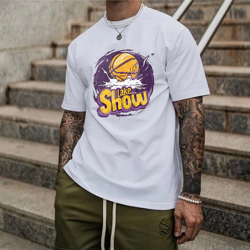 Lake Show Men's Cotton T-Shirts