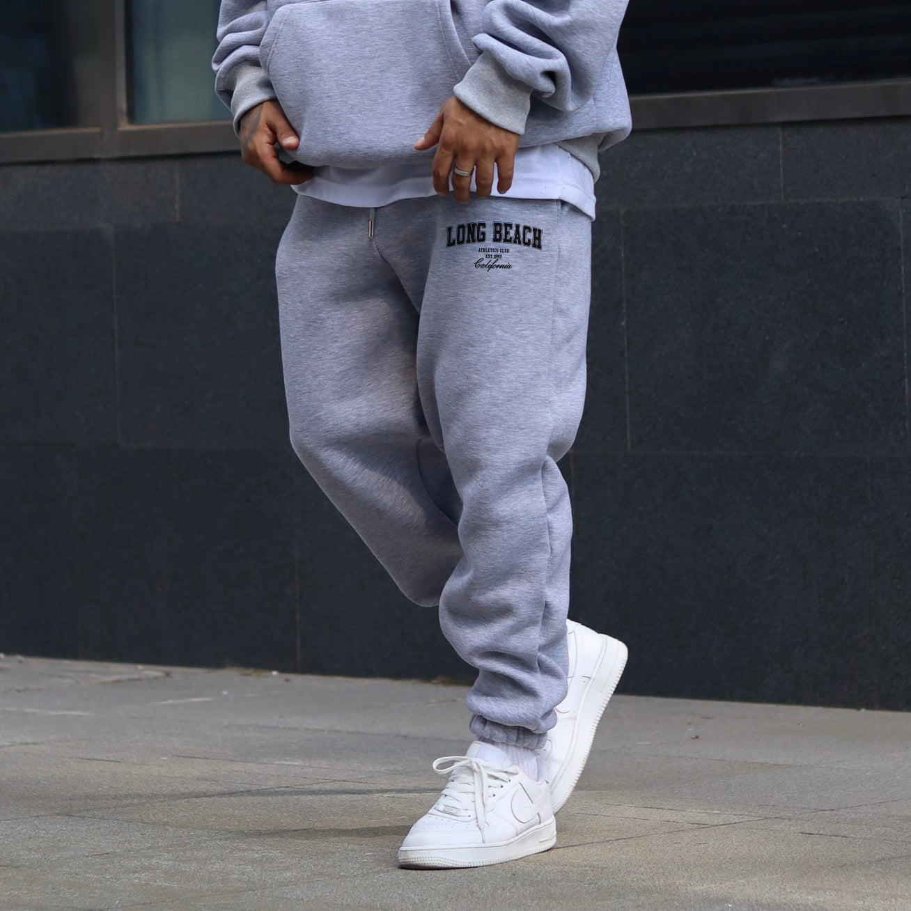 Long Beach Men's Casual Streetwear Sweatpants