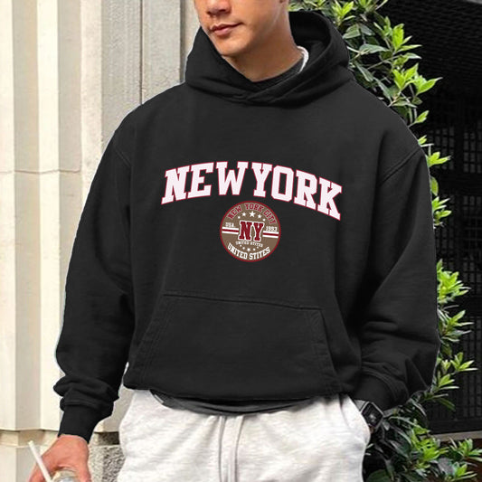 New York 1993 Men's Fleeced Hoodie