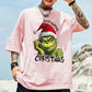 Men's Grinchmas Print Short Sleeve T-shirt