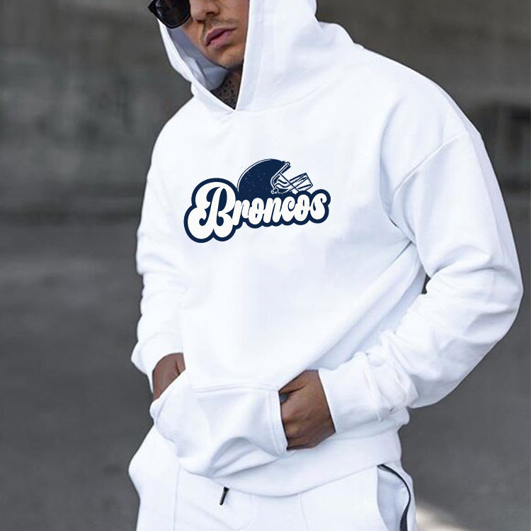 NOVAROPA™ Denver Broncos Graphics Casual Men's Hoodie