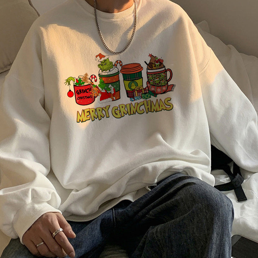 Merry Grinchmas Print Men's Sweatshirt – Nova Fashion Shop