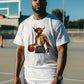 Muscle Bull Basketball Street Fashion Tee