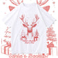 Merry Christmas Reindeer & Gifts T-Shirt