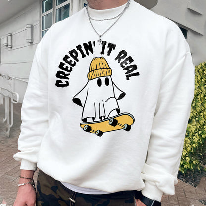 Skateboard Ghost Men's Sweatshirt