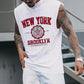 New York City Print Men's Tank Top