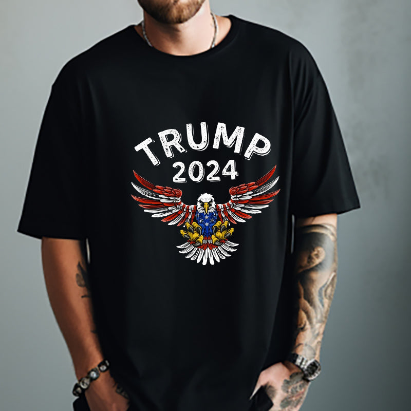 American Eagle Trump 2024 Men's Black T-shirt