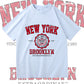 New York City Print Men's Short Sleeve T-shirt