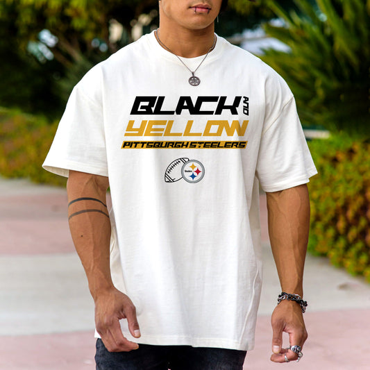 NOVAROPA™ Pittsburgh Steelers Graphics Casual Men's T-Shirt