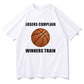 Positive Quotes B-Ball Inspired Men's Cotton Tee