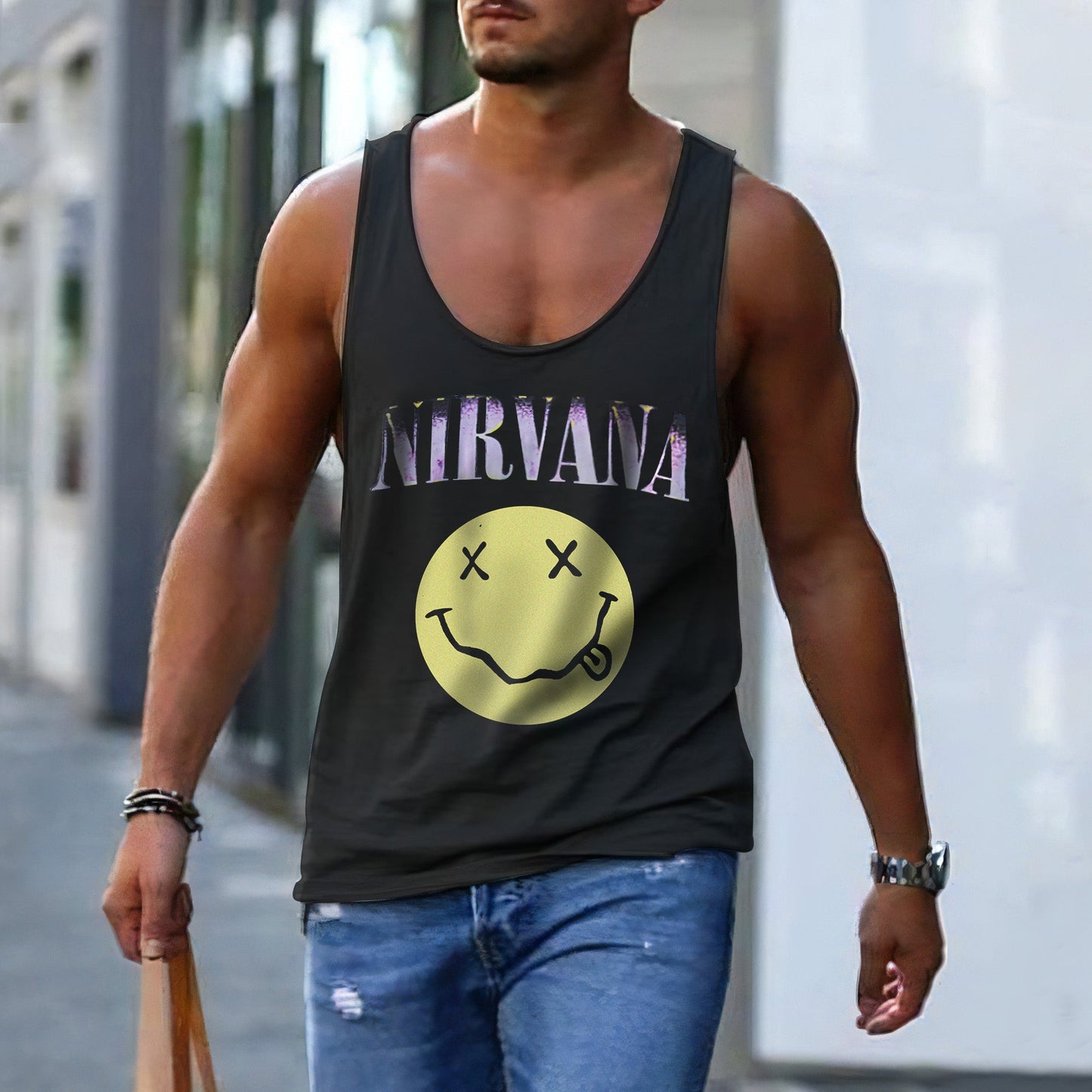 Clearance-Men's Fashion Tank Top-S