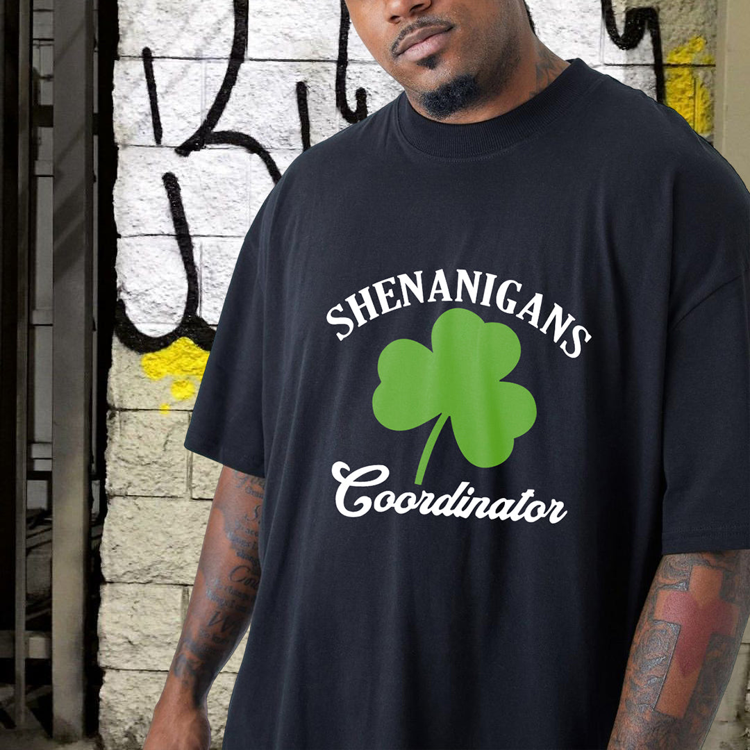 Men's Irish Shenanigans Authority Shamrock T-Shirt