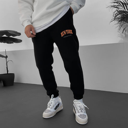 New York Men's Casual Streetwear Sweatpants