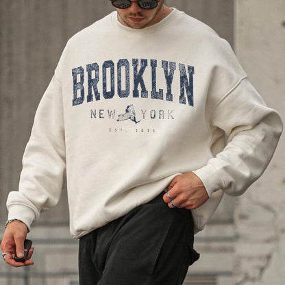 Men's Long Sleeve Crew Neck Sweatshirt