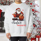 Xams Santa's Favorite Men's Crew Neck Sweatshirt