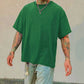 Casual Short Sleeve Solid Color Loose Men's T-Shirt