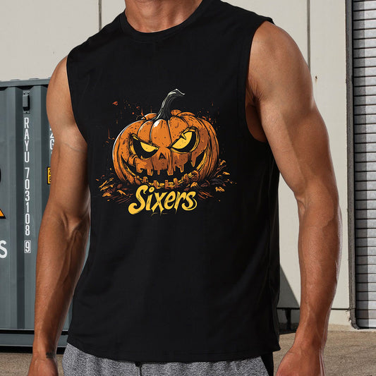 Sixers Spooky Season Men's Fans Tank Top