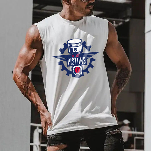 Detroit Pistons Men's Tank Top-C