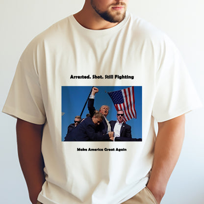 TRUMP 2024 Still Fighting Men's Short Sleeve Tee