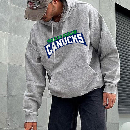 Vancouver Canuck Men's Fleeced Hoodie