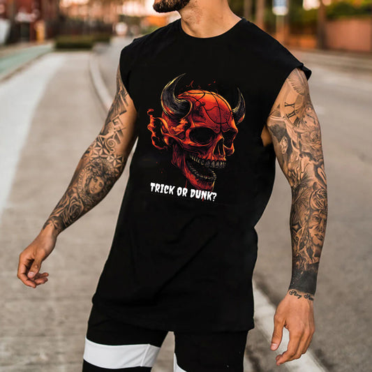 Men's Spooky Season Chicago Bulls Halloween Tank