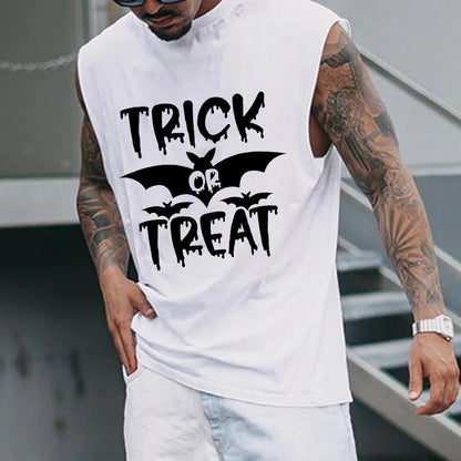 Trick or Treat Men's Halloween Spooky Tank