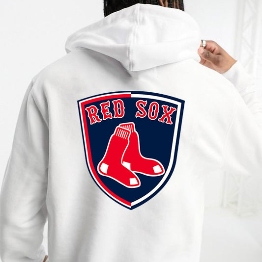 Red Sox Baseball Men's Fleeced Hoodie