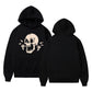 Halloween Scary Skull Men's Fleeced Hoodie