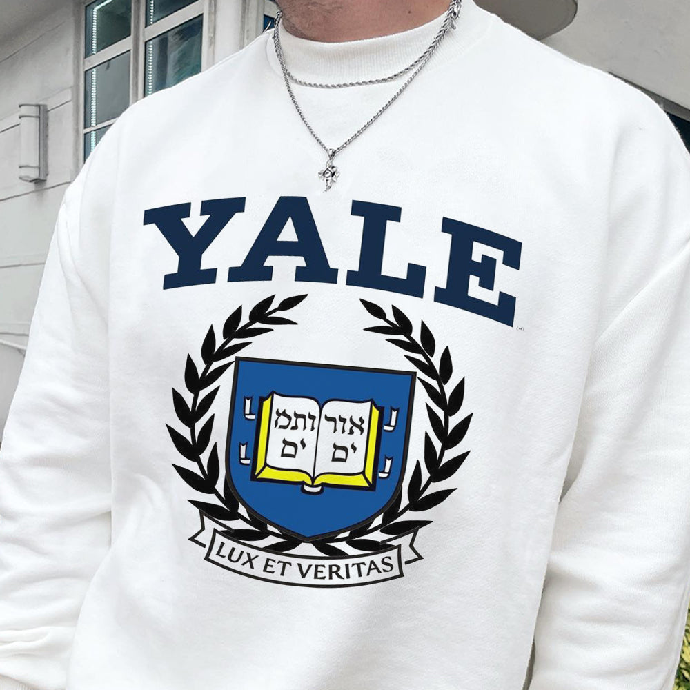 Yale Men's Streetwear Casual Sweatshirts