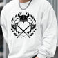 Viking Glory Print Men's Sweatshirt