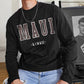 "MAUI"Men's Long Sleeve T-Shirt-B