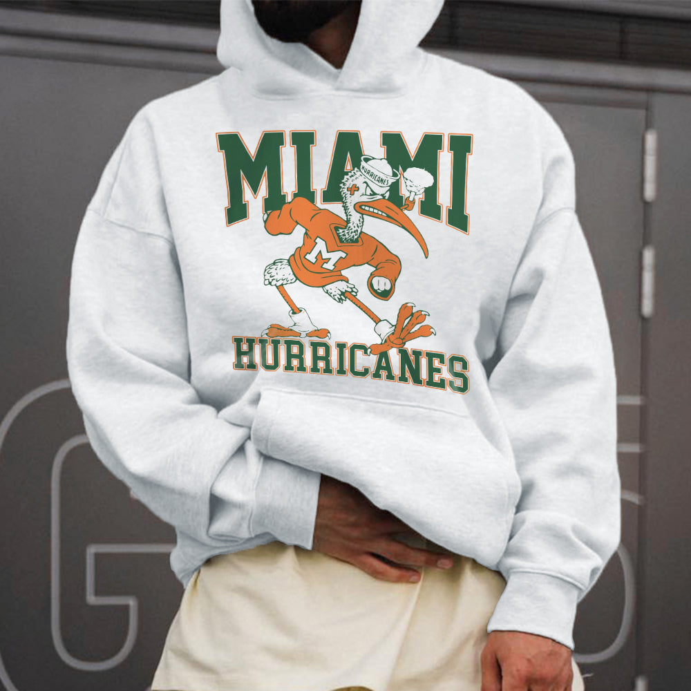 Miami Hurricanes Men's Hoodie Sweatshirt