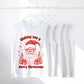 Men's Santa Claus Print Cotton Tank Top