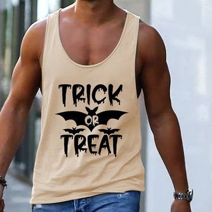 Trick or Treat Men's Spooky Tank Top