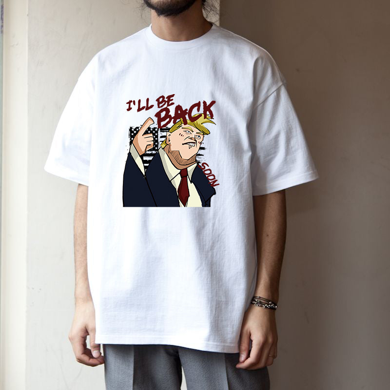 Trump Will be Back Men's Short Sleeve T-shirt