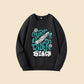 Surf Rider Letter Print Men's Sweatshirt