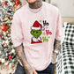 Grinchmas Print Men's Cotton T-shirt