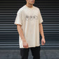 Ghost Print Men's Cotton T-shirt 230g