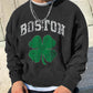 Boston Men's Casual Streetwear Sweatshirts