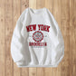 Men's New York  City Letter Print Fashion Sweatshirt