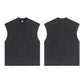 Men's Heavyweight Distressed Washed Sleeveless Tank