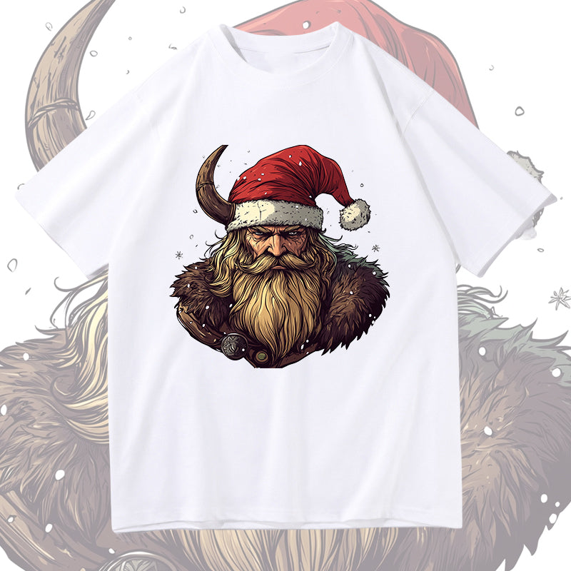 Xmas Viking Warrior Men's Short Sleeve T-shirt