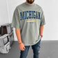 Michigan Men's Streetwear Casual T-Shirts