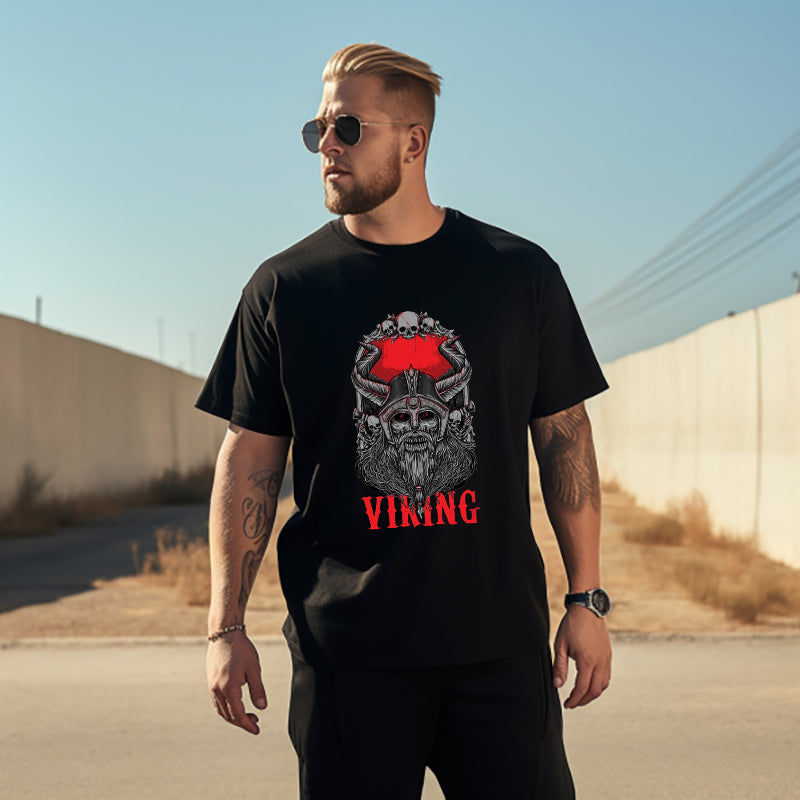 Viking Corpse Bone Zombie Men's T-shirt