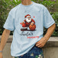 Santa Claus Basketball Lover Men's Short Sleeve T-shirt