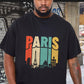 Paris Citycapes Men's Short Sleeve T-shirt