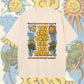 Sun and Frog Funny Print Men's Short Sleeve Tee