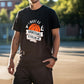 Baketball Lovers Hoops Calling Men's Black T-shirt